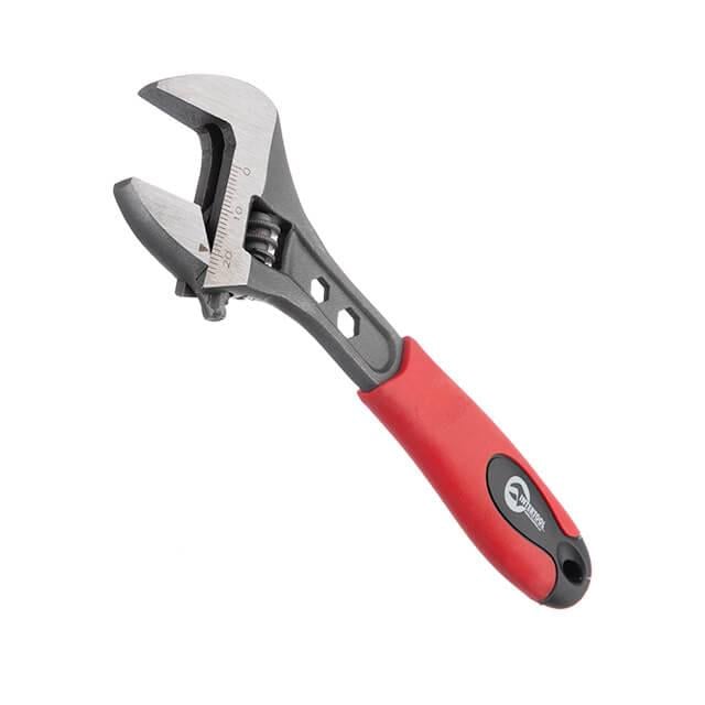 Ключ разводной Intertool HT-0195 двухкомпонентная рукоятка 150 мм (8842381)