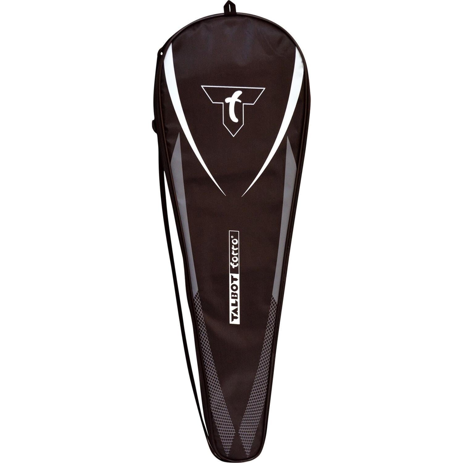 Чехол для бадминтона Talbot BADMINTON RACKET FULLCOVER Черно-белый (449183)