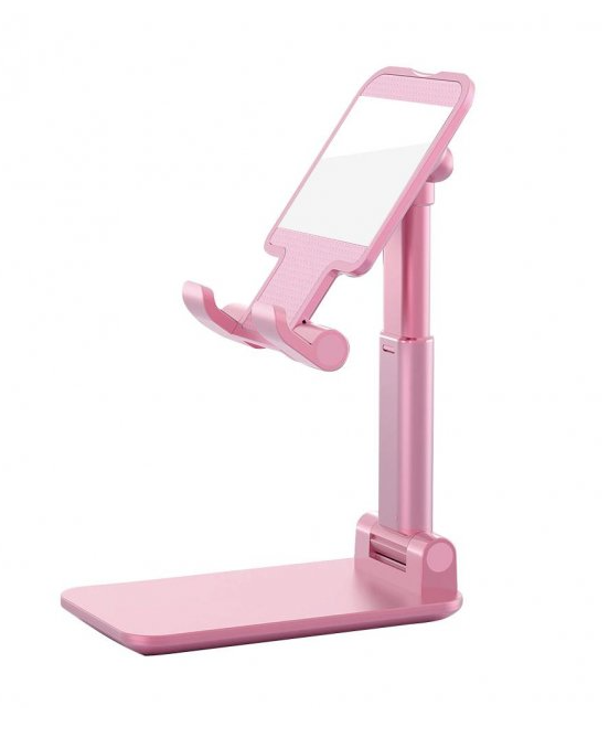 Подставка держатель складная настольная Folding desktop phone stand Розовый (KG-5642) Подставка держатель складная настольная Folding desktop phone stand Розовый (KG-5642)