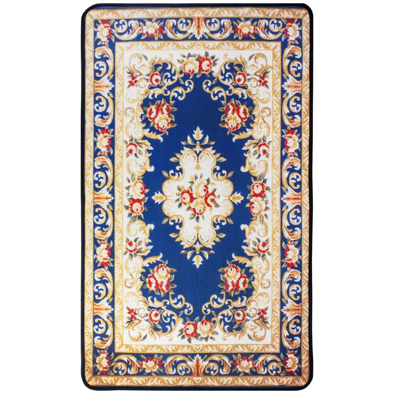 Килим Wellamart Золотий вік 70х120 см Синій (83400002)