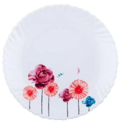 Тарелка Vittora Wave Dinner Акварельные цветы 22 см (V-220AF)