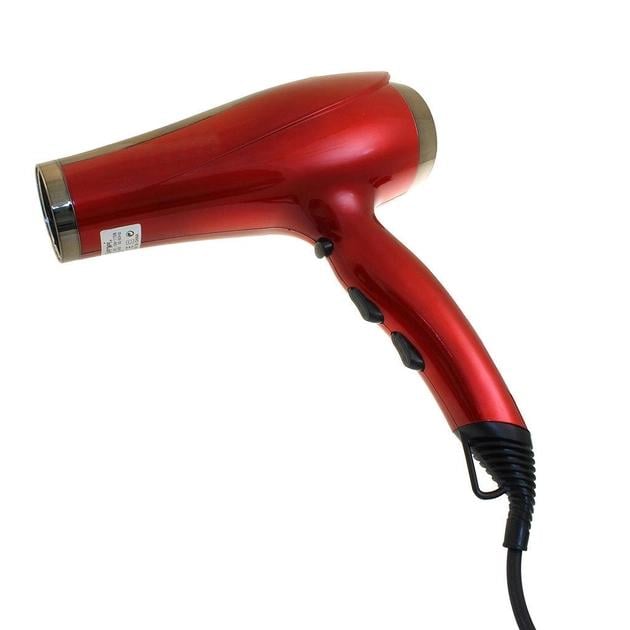 Фен с концентратором GM-1768 Красный (40545-GM-1768_376)
