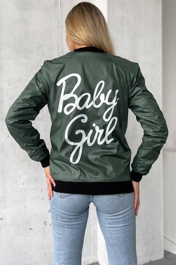 Куртка женская S Зеленый (172469) - фото 3 Куртка женская S Зеленый (172469) - фото 3