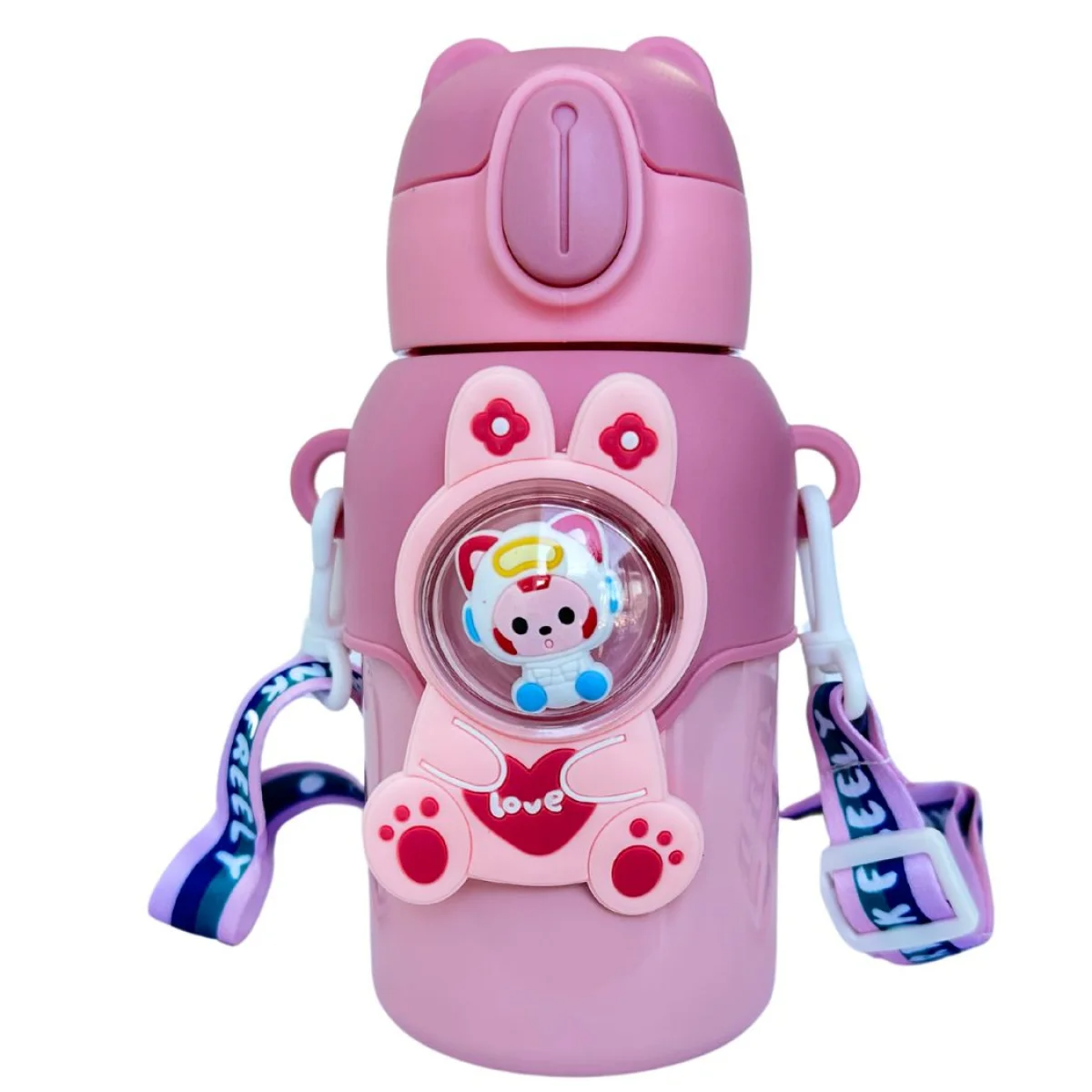 Термос с трубочкой Stenson MT-4930 500 мл Pink Термос с трубочкой Stenson MT-4930 500 мл Pink