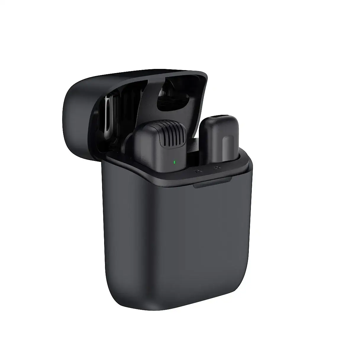 Микрофон беспроводной петличный с зарядным кейсом для iPhone