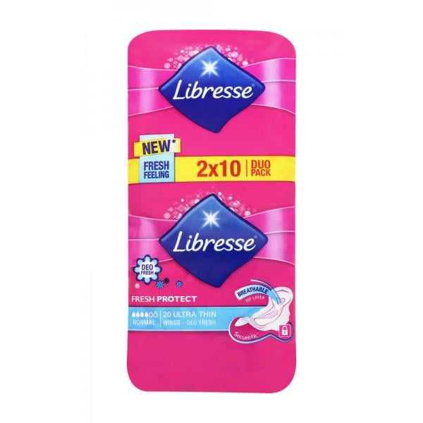 Прокладки гігієнічні Libresse Ultra Normal Soft Deo 4 краплі 20 шт. - фото 1