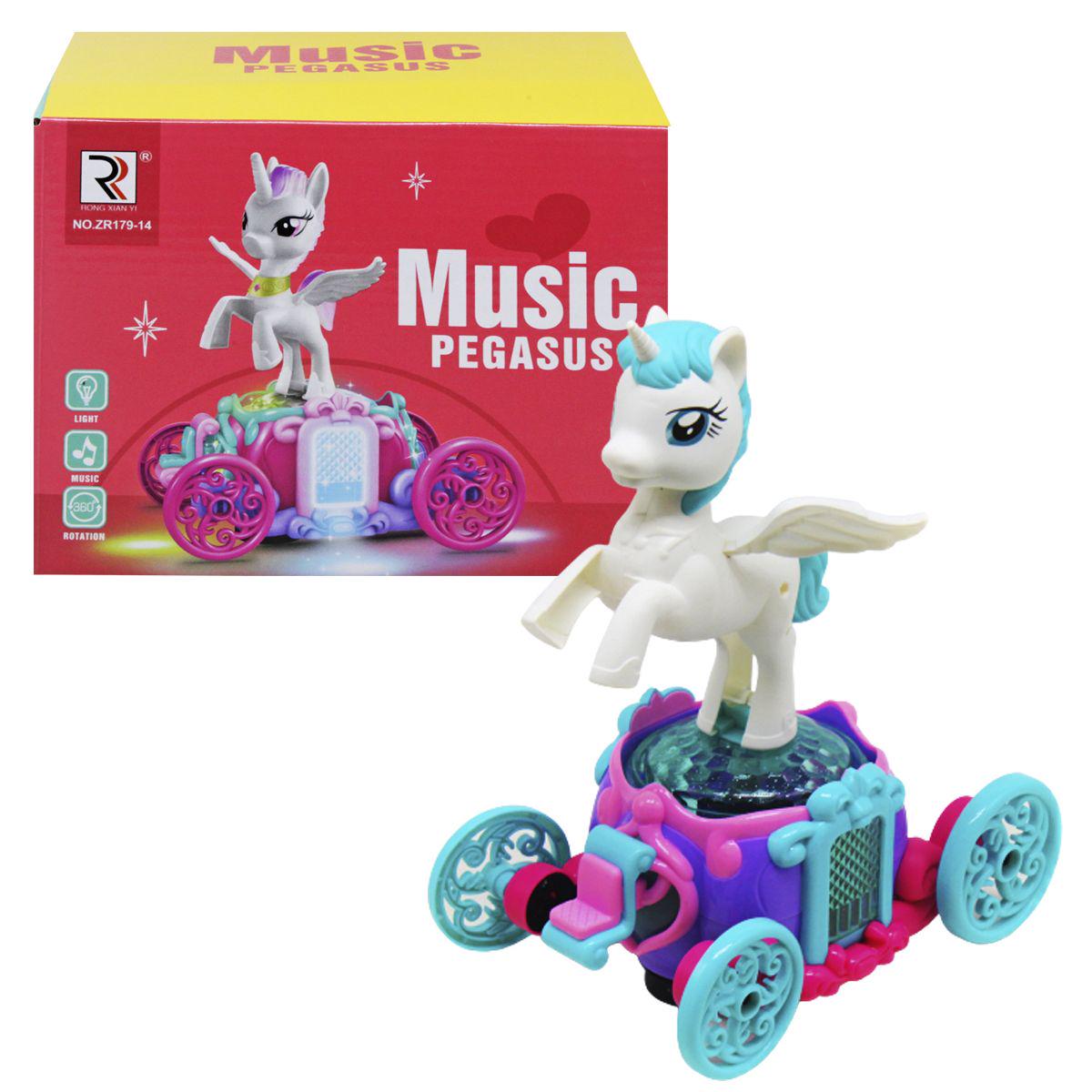 Интерактивная игрушка Music Pegasus Карета музыкальная со светом (213459) - фото 1