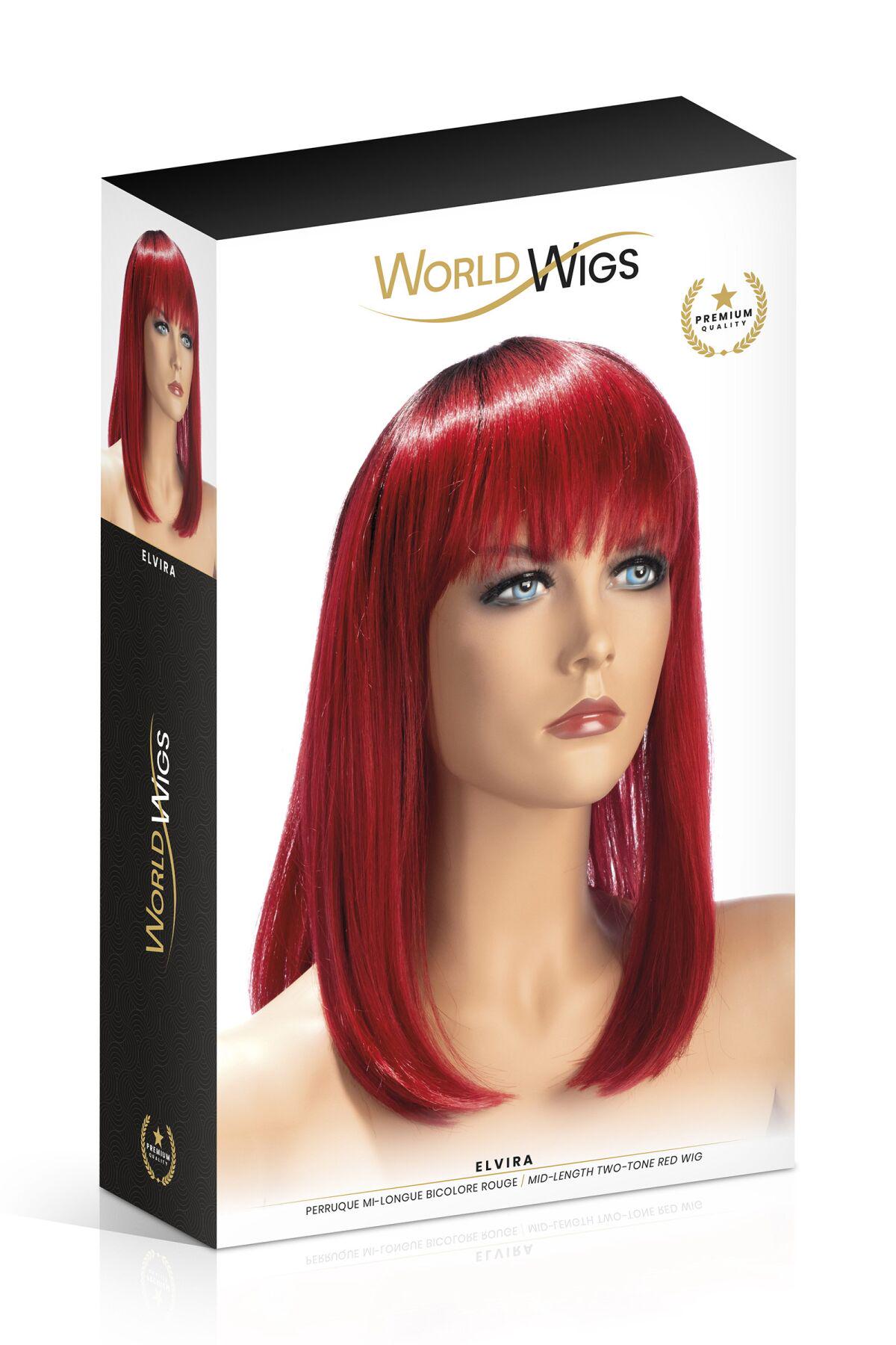Перука World Wigs ELVIRA MID-LENGTH TWO-TONE RED (SO4692) - фото 2