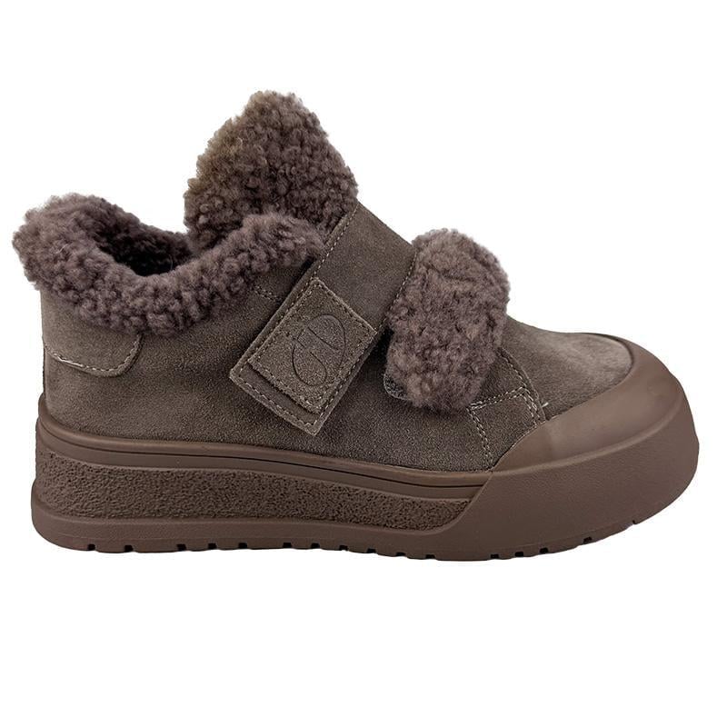 Угги женские замшевые на платформе 5092-3 p. 38 24,5 см Коричневый Угги женские замшевые на платформе 5092-3 p. 38 24,5 см Коричневый