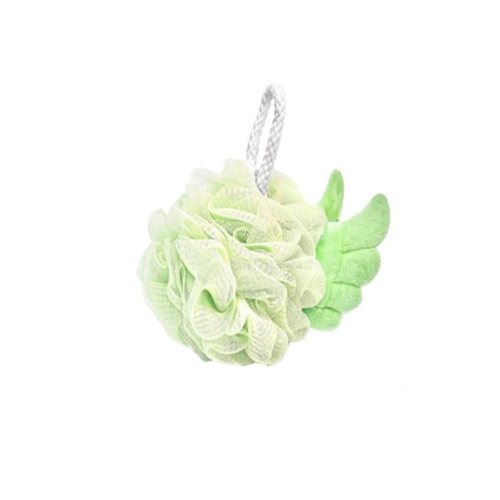 Мочалка-бант детская Stenson R90462 мягкая банная Салатовый