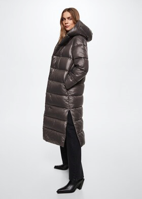 Пальто жіноче Mango 37029064 XS Коричневий (0002) - фото 4 Пальто жіноче Mango 37029064 XS Коричневий (0002) - фото 4