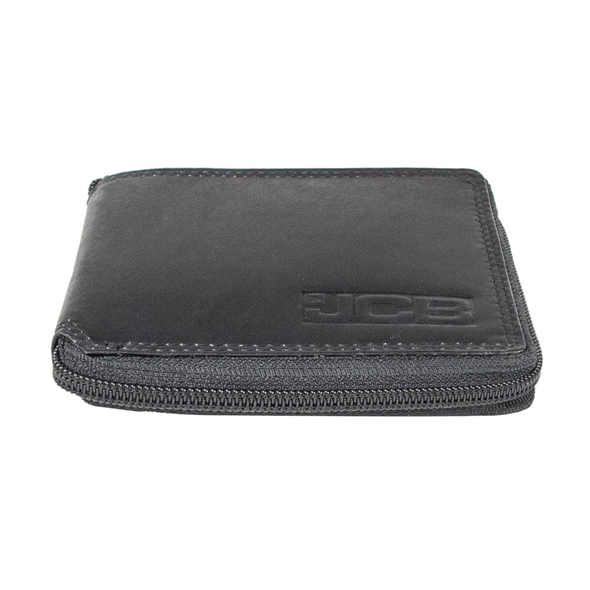 Кошелек кожаный мужской JCB NC38 Black (JCBNC38MN BLK) - фото 6
