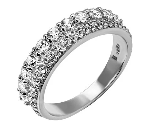 Кольцо серебряное Umax 10358 р. 17 мм (22520080)