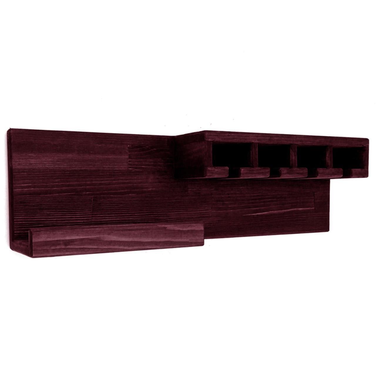 Полка для вина настенная из дерева Катори Конфи (ПНК-005313)