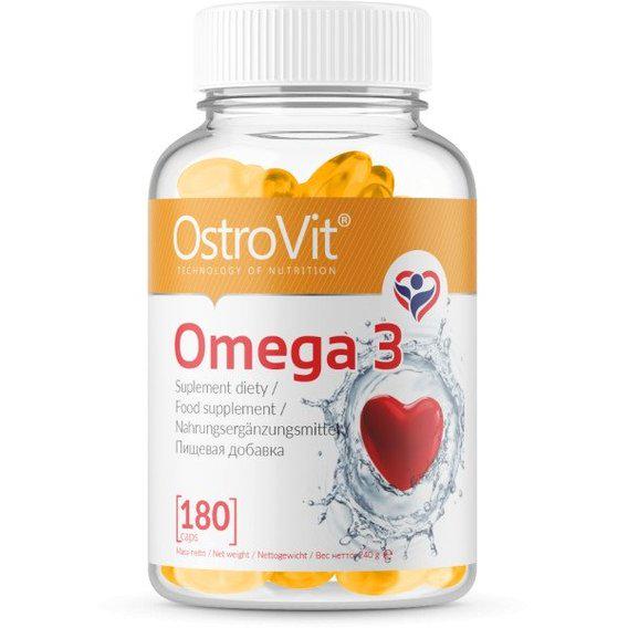 Омега для спорту OstroVit Omega 3 180 капс.