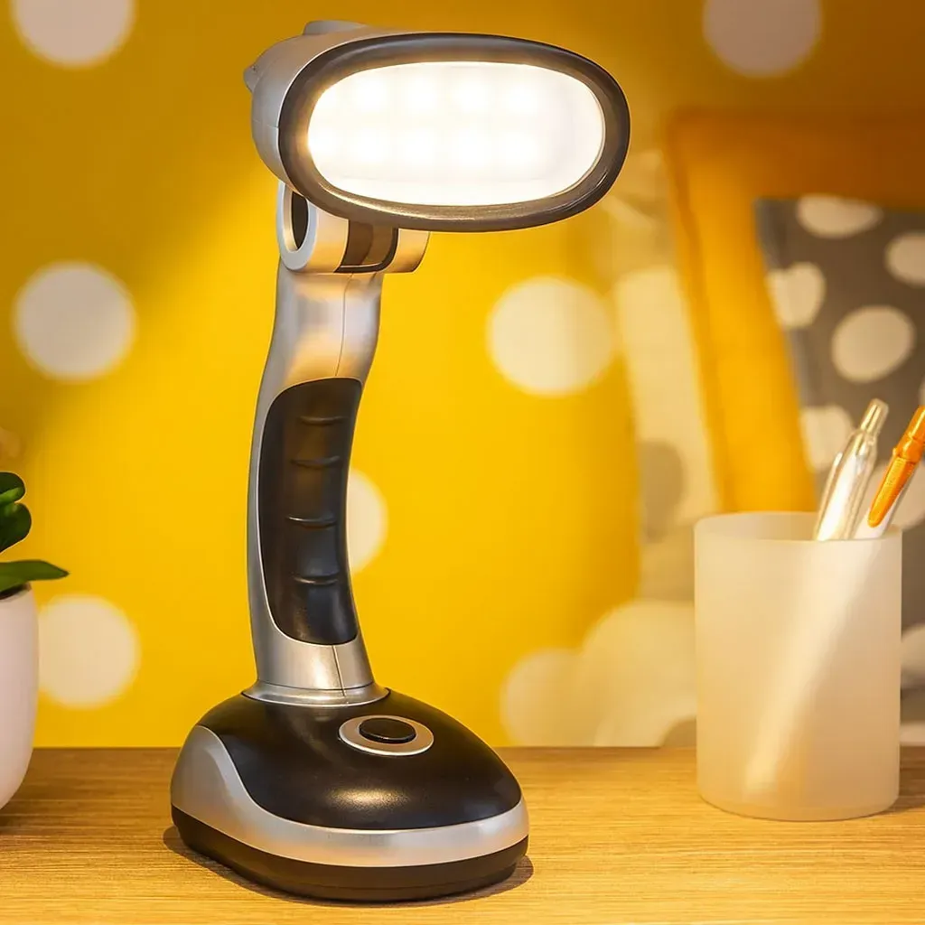 Настольная лампа BL-888-12 LED на батарейках/от сети с DC 12 Вт (234592621) - фото 2