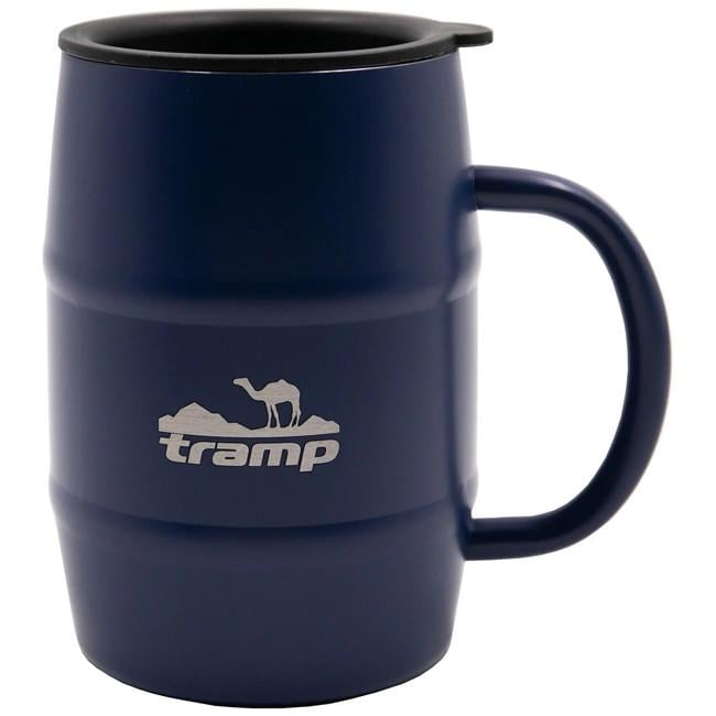 Термо-чашка Tramp 0,5 л с крышкой Blue (iz13732)