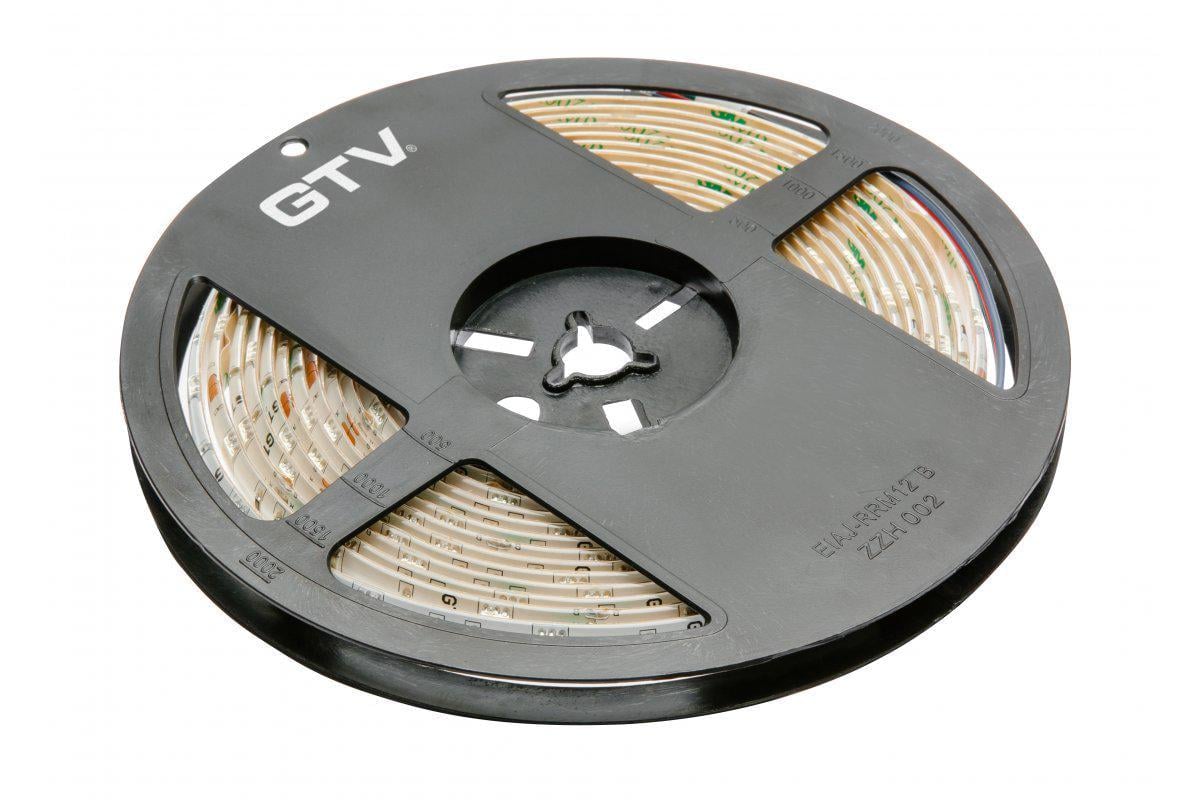 Светодиодная лента GTV Flash RGB 150LED 36W IP65 10 мм 5 м (27768620)