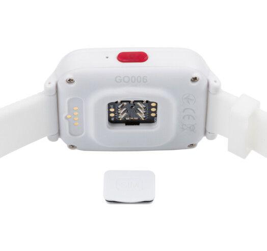 Смарт-часы детские AmiGo GO006 GPS 4G WIFI White (59327) - фото 3