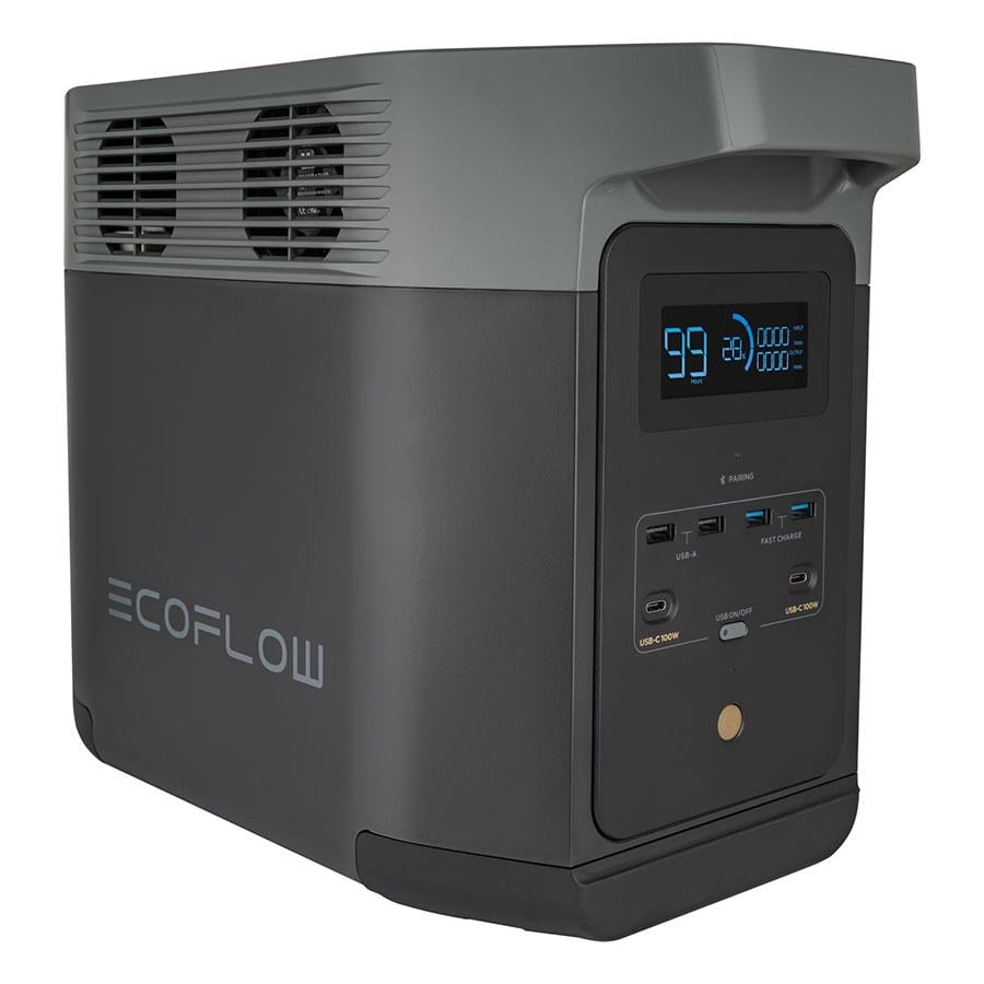 Зарядная станция EcoFlow Delta 2 1800W 1024Wh с переходниками (282198)