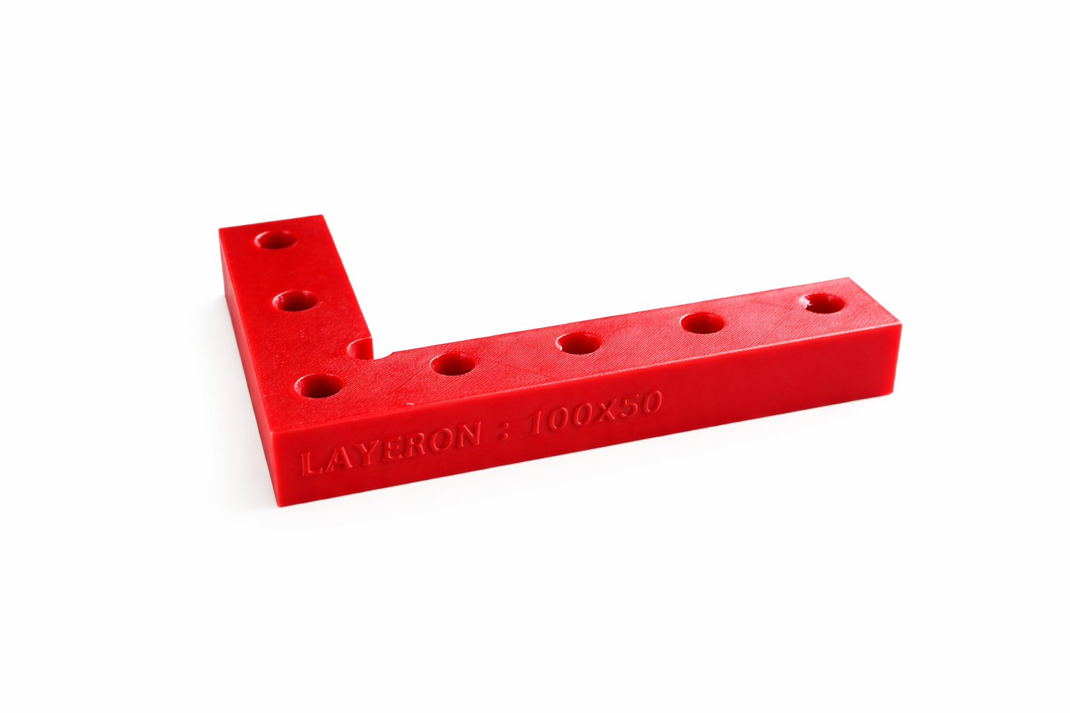 Кутник для фіксації плитки під кутом 90° 100x50 мм Кутник для фіксації плитки під кутом 90° 100x50 мм