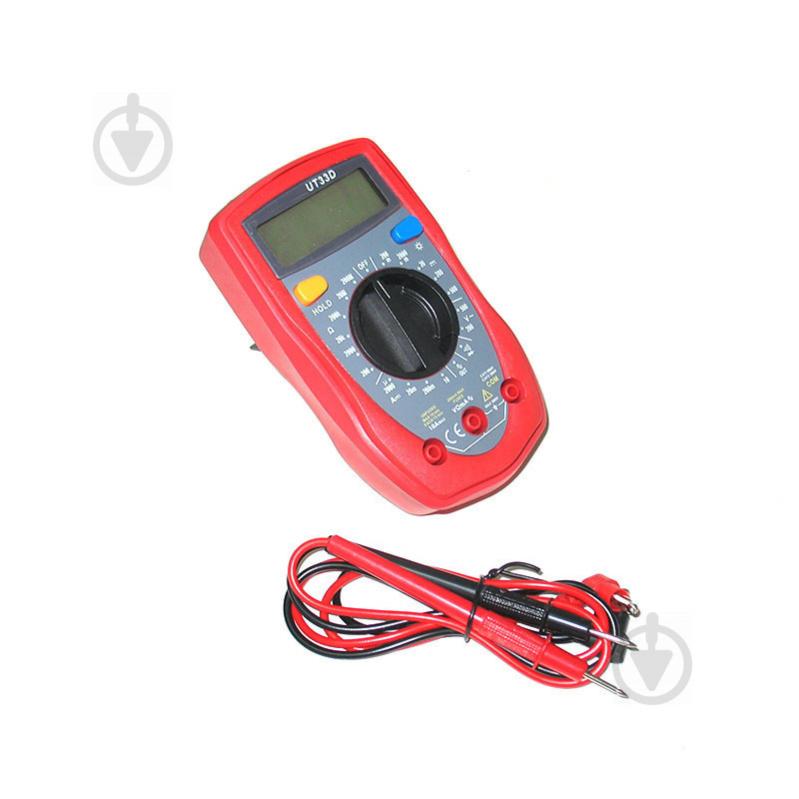 Мультиметр тестер цифровой HLV UT33D DT (008286) - фото 2