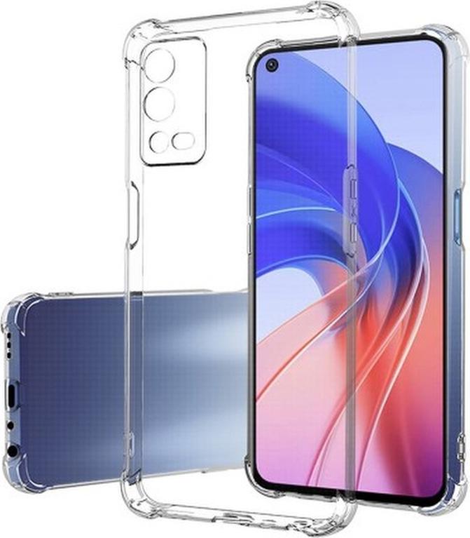 Прозорий чохол UltraAir MultiCam OPPO A55 (посилений кутами) (29356) Прозорий чохол UltraAir MultiCam OPPO A55 (посилений кутами) (29356)