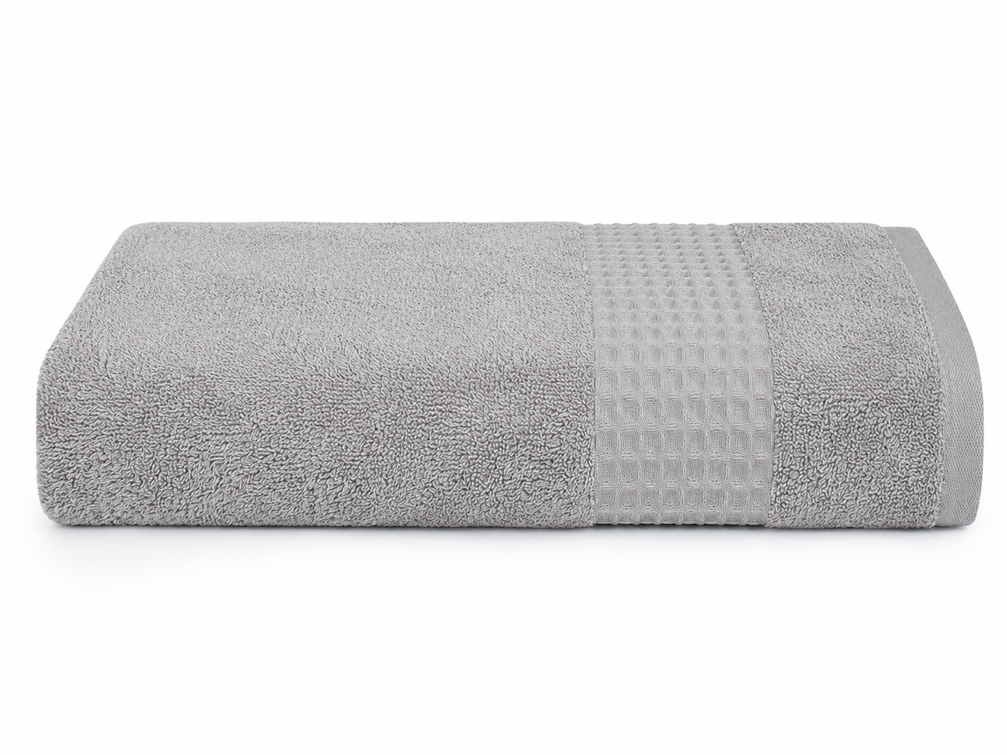 Полотенце Parisa Home Terry Waffle J 403 550 г/м2 70х140 см Светло-серый (35833425)