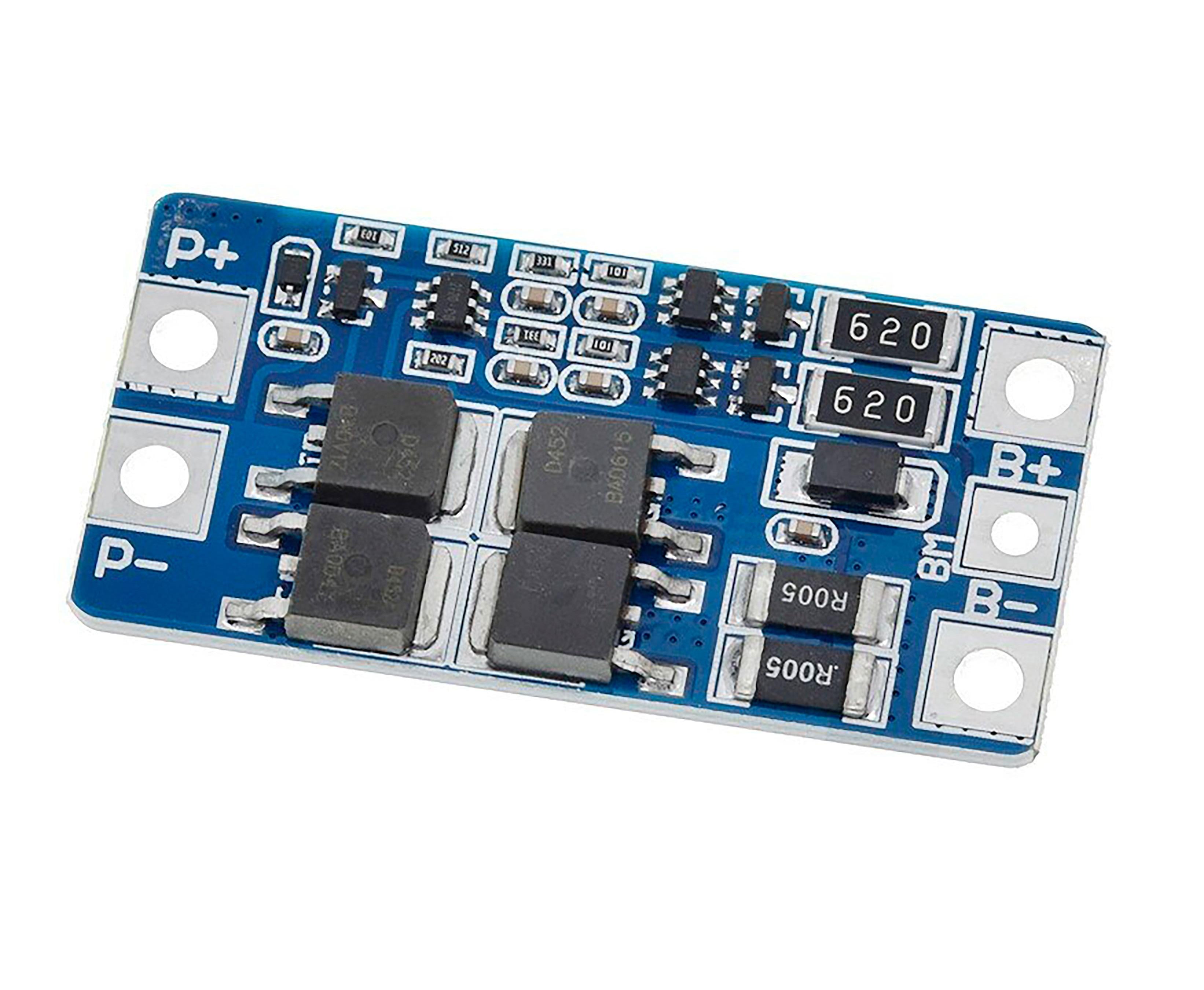 Контроллер BMS 10A 7,4V 2S для аккумулятора Li-Ion (00-00027172)