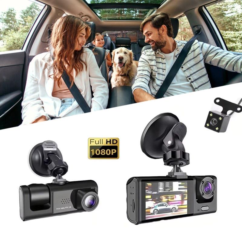 Відеореєстратор з трьома камерами 1296P Full HD+ - фото 5 Відеореєстратор з трьома камерами 1296P Full HD+ - фото 5