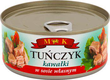 Тунець шматочками у власному соку M&K 170 г (13351541)