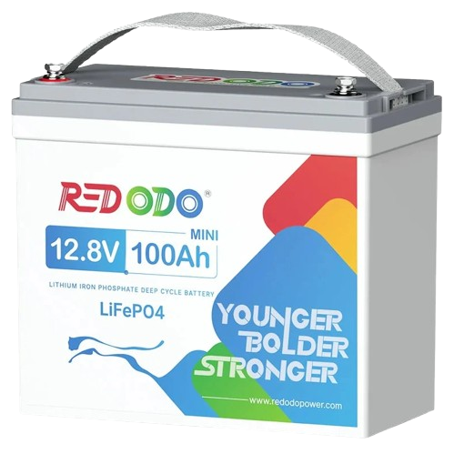 Аккумулятор Redodo LiFePO4 12V 100 Ah IP65 Белый (33352933)