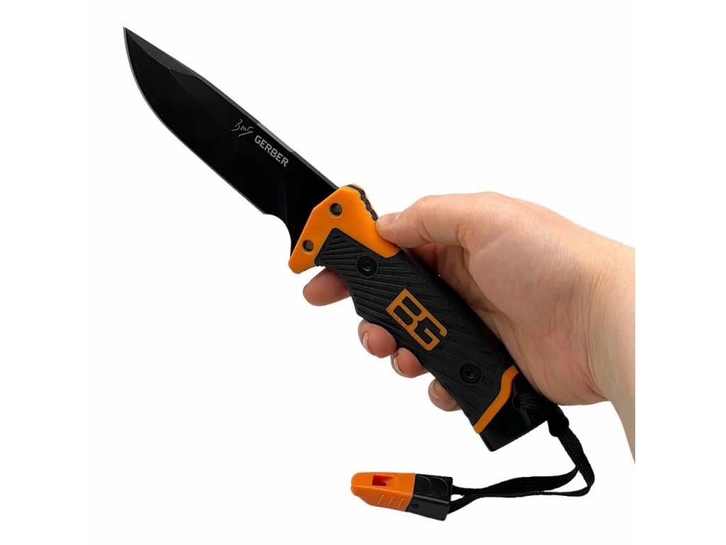 Ніж туристичний Gerber Bear Grylls Ultimate Pro Fixed Blade (23653653) - фото 2