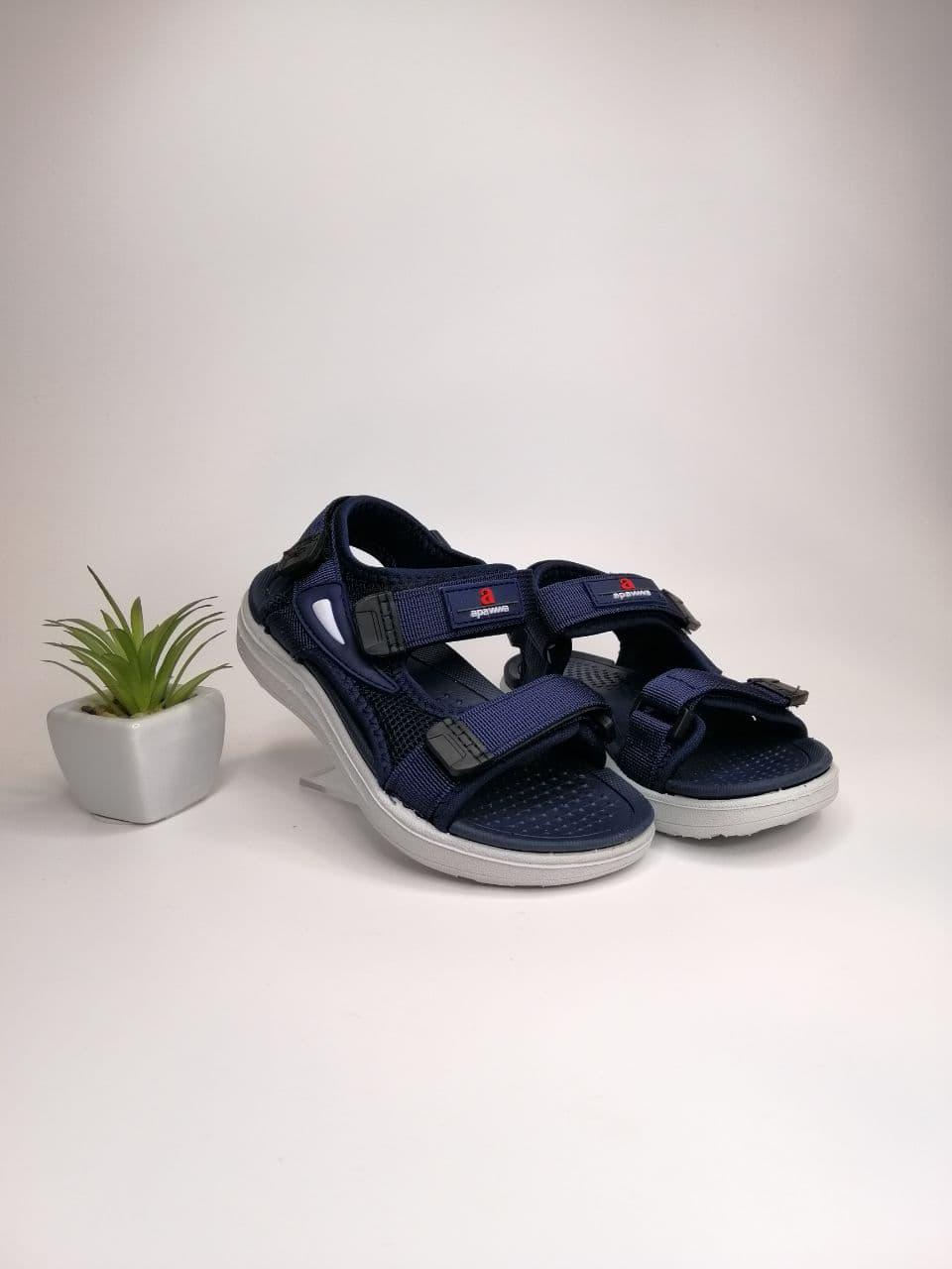 Босоножки для хлопчика Apawwa р.28 17 см Синий (03-1ТХ blue)