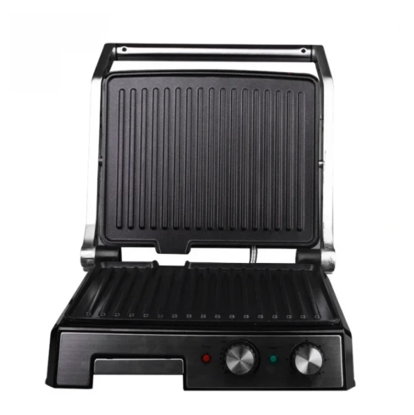 Гриль прижимной с таймером и антипригарним покрытием Haeger HG-2681 2800 W (2-1- 243003)