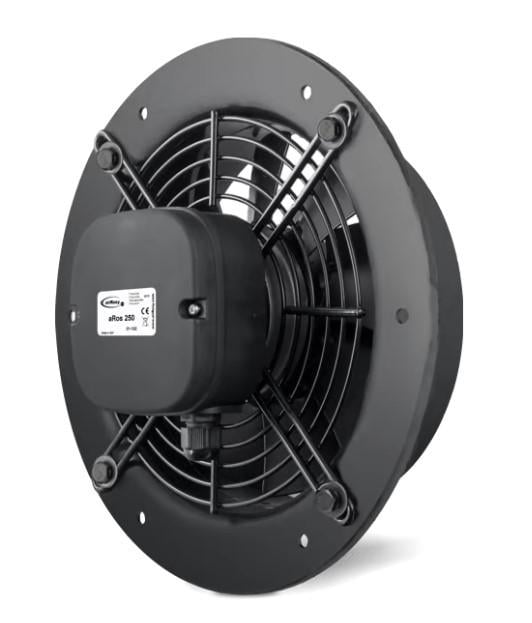 Вентилятор осевой круглый AirRoxy aRos 200 настенный (01-122)