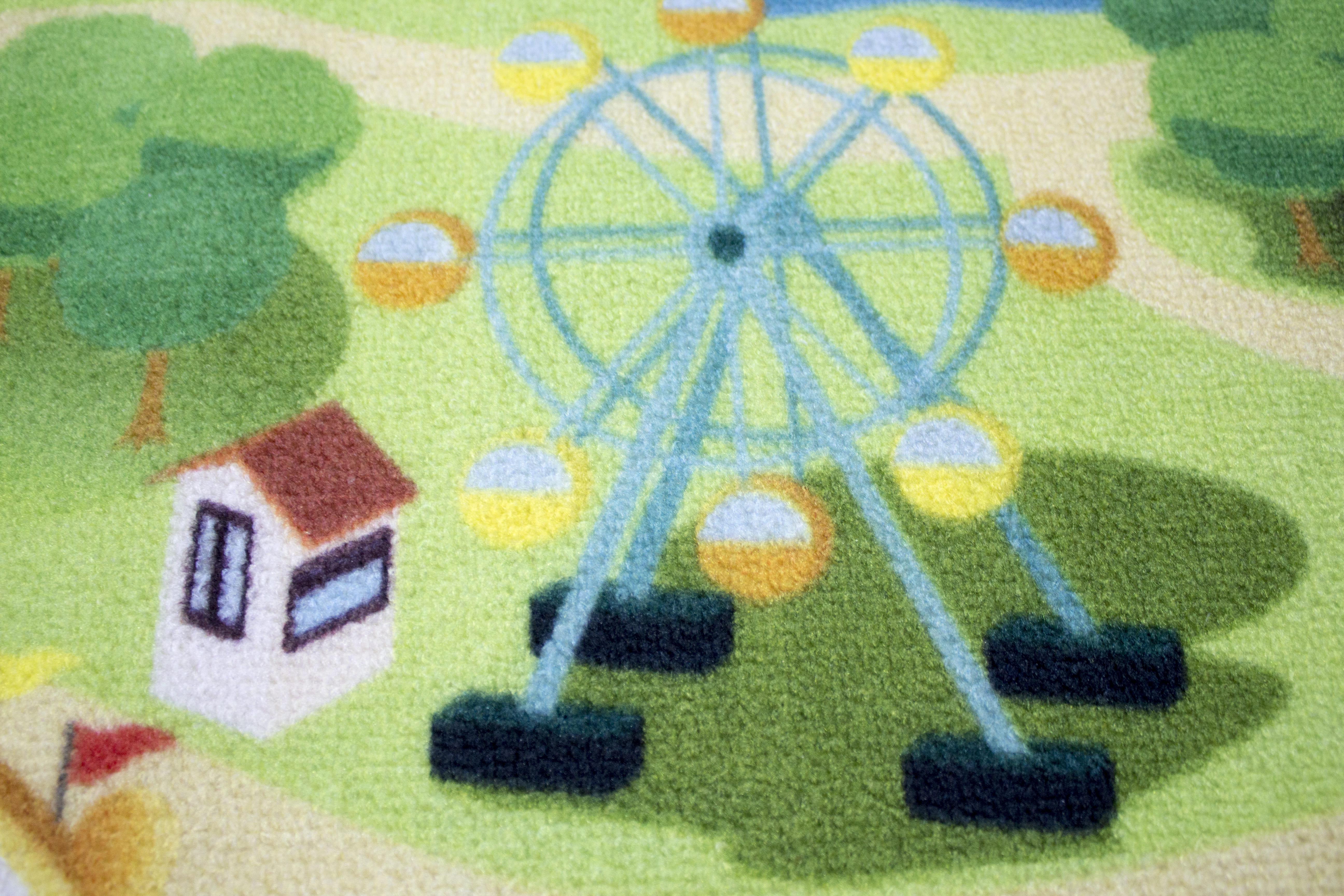 Коврик детский Аттракционы 100x150 см (24904801) - фото 2