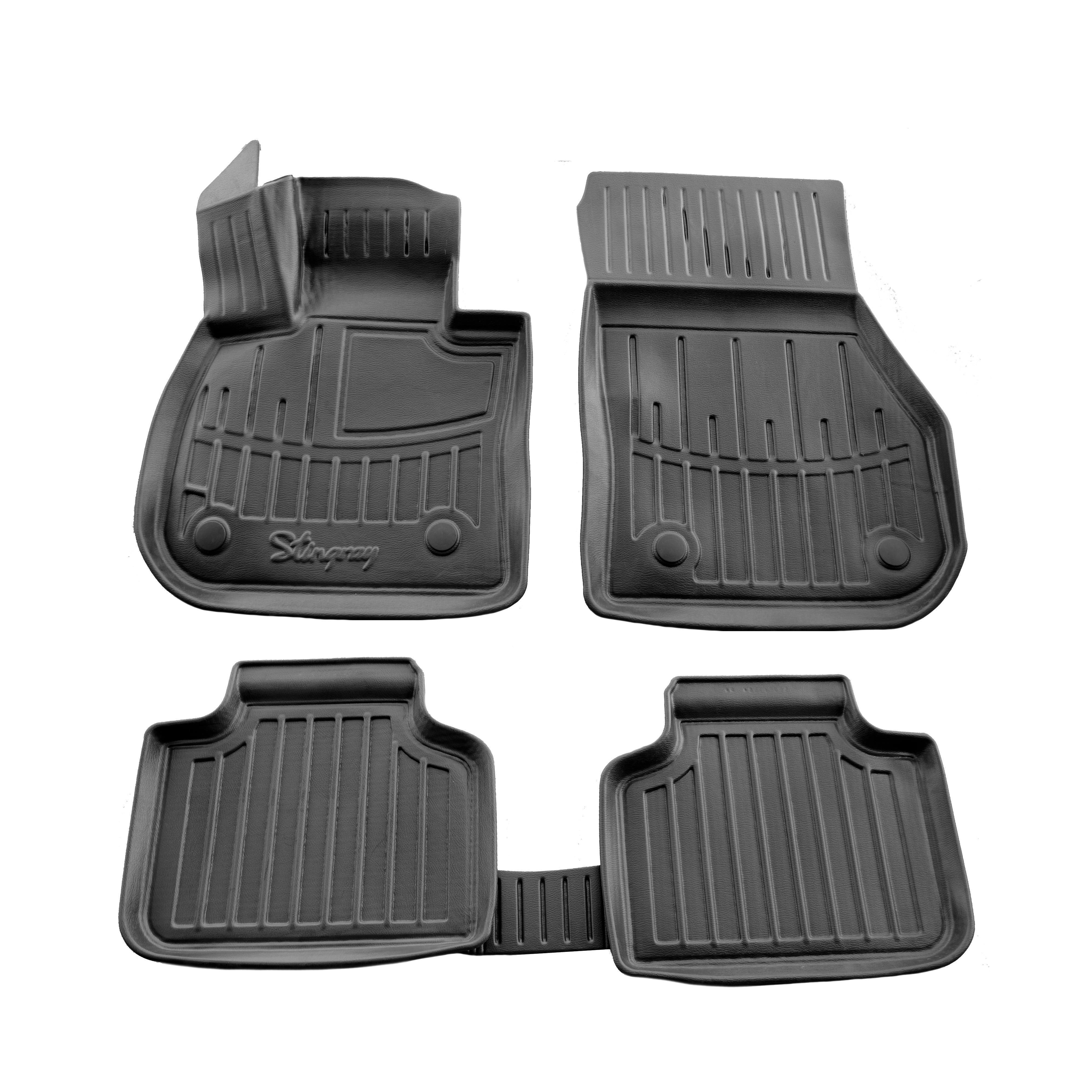 Коврики Stingray 3D для BMW X1/iX1 2022- рр. полиуретан 5 шт. Черный (158219)