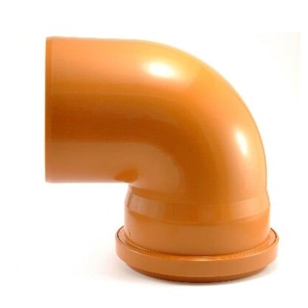 Колено наружной канализации Magnaplast KGB 250 мм 87° (24130)