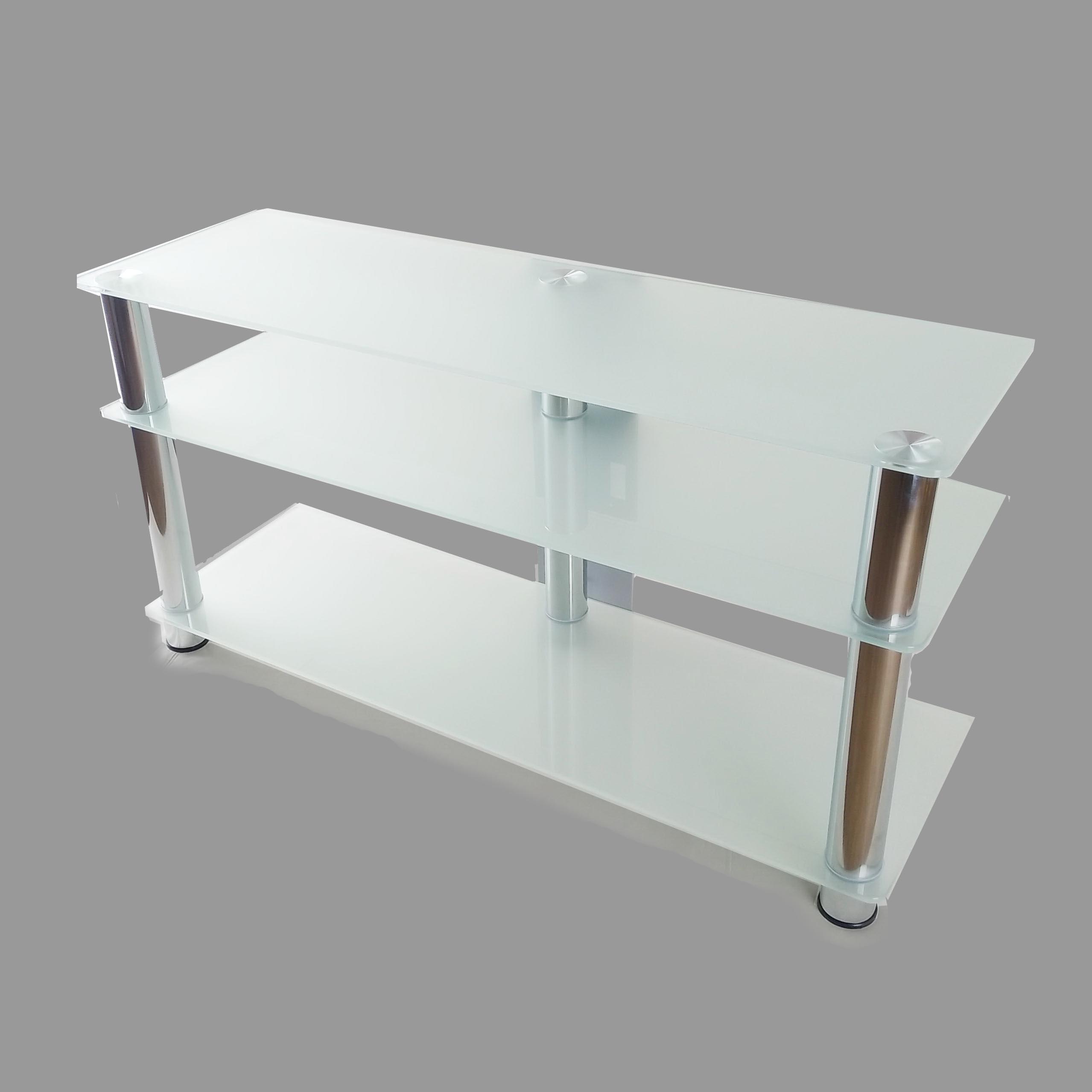 Тумба под телевизор Commus Аскет new satin Chr 20-47" 1100х350х569 мм Белый/Хром (644410133) - фото 2 Тумба под телевизор Commus Аскет new satin Chr 20-47" 1100х350х569 мм Белый/Хром (644410133) - фото 2