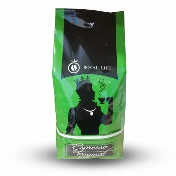 Кава в зернах Royal-Life купаж Espresso 90% арабіка 10% робуста 1 кг (1744814471)