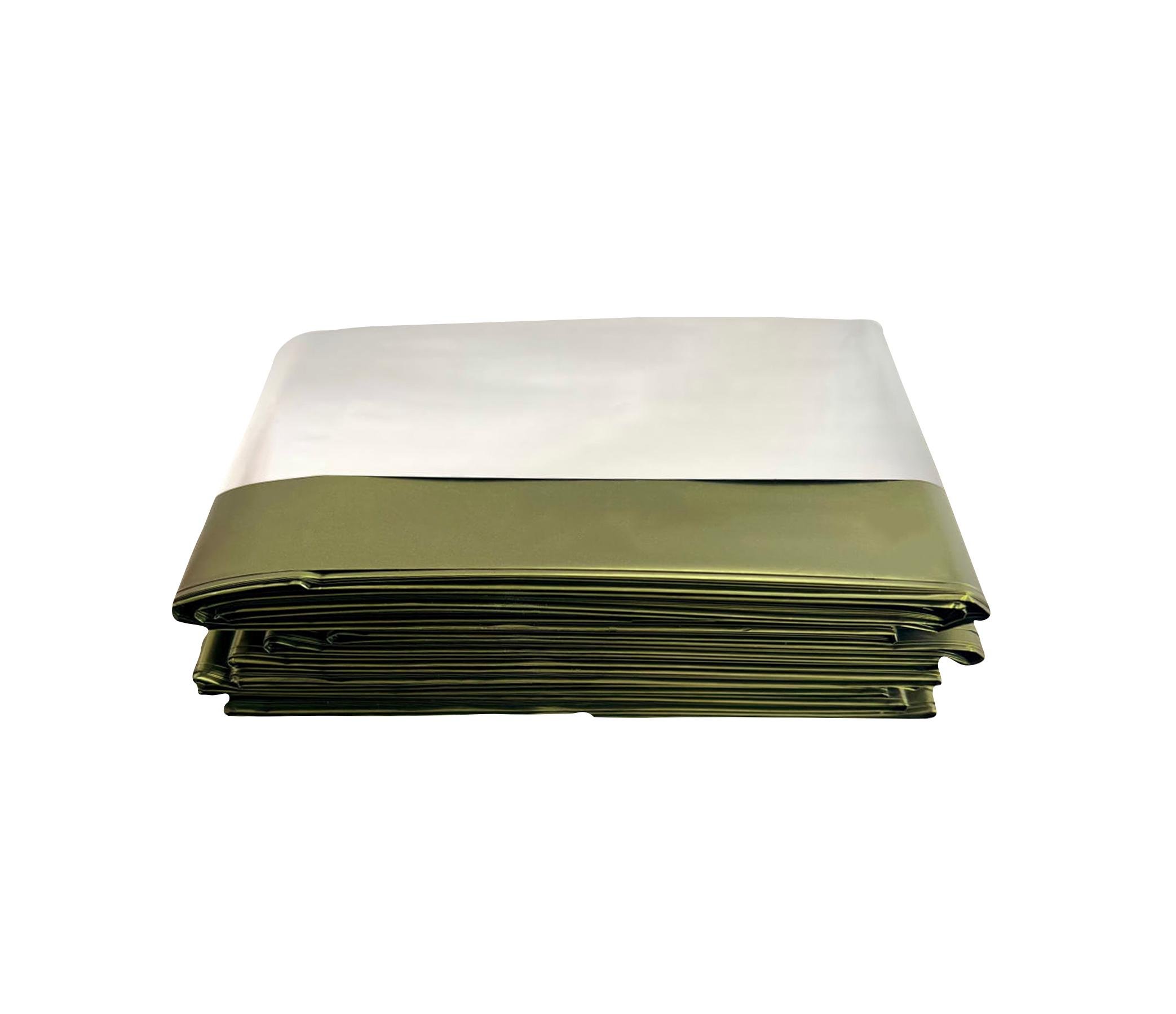 Спасательное термоодеяло Rescue Med 160х210 см термопокрывало Оливковый - фото 2 Спасательное термоодеяло Rescue Med 160х210 см термопокрывало Оливковый - фото 2