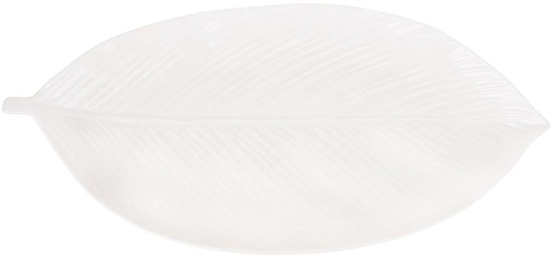 Набор блюд White City Письмо 2 шт. 43х20 см Белый