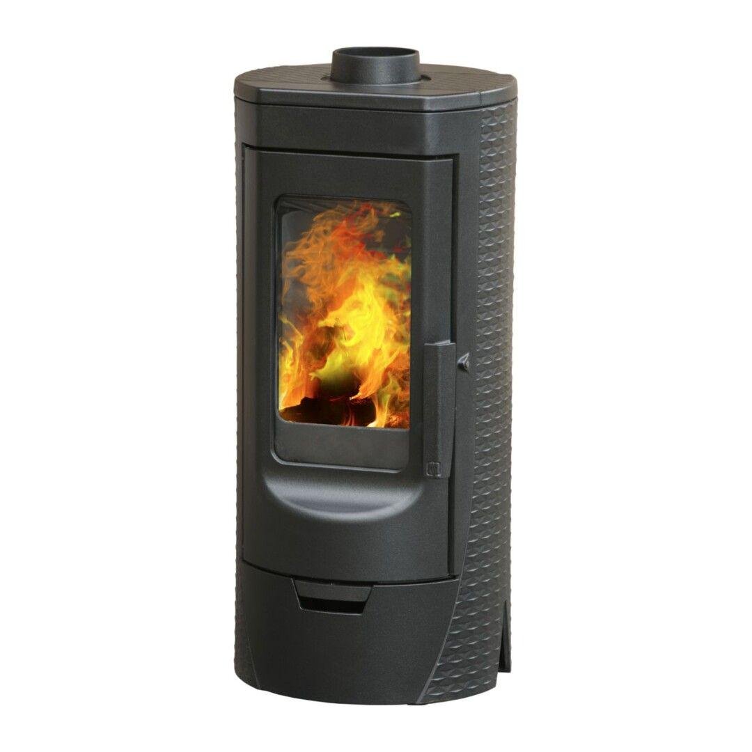 Піч твердопаливна Plamen Tara 6 кВт чавунна дров'яна