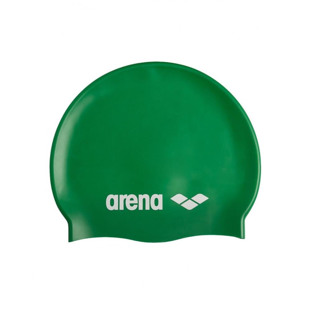 Шапочка для плавання Arena CLASSIC SILICONE Зелений (6936116102300)