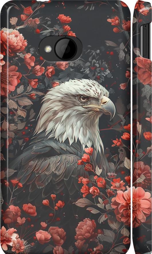 Чехол на HTC One M7 Цветочный страж (6102m-36-42517)