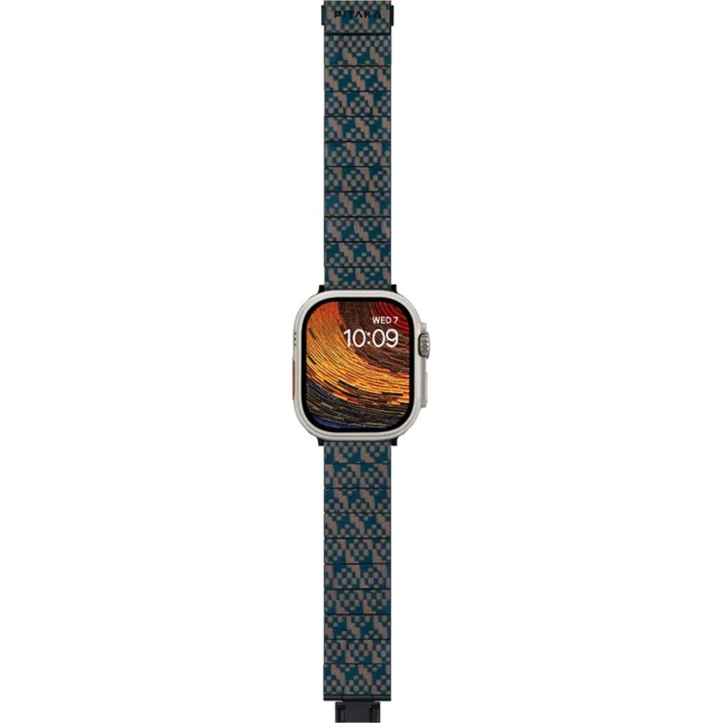 Ремінець Pitaka Chroma Carbon Band Dreamland для Apple Watch 42/44/45/49 мм Stairs (AWB2302) - фото 5 Ремінець Pitaka Chroma Carbon Band Dreamland для Apple Watch 42/44/45/49 мм Stairs (AWB2302) - фото 5