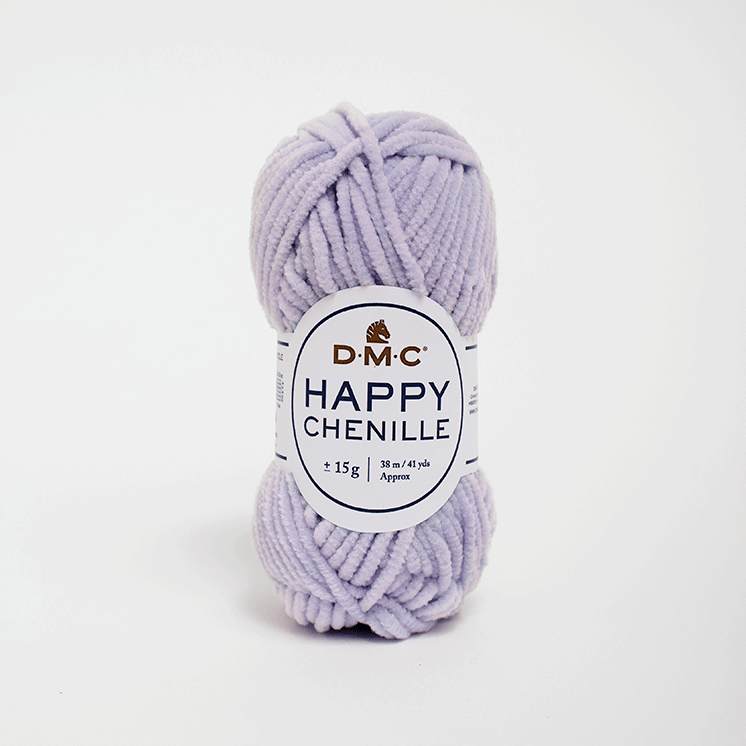 Пряжа велюровая DMC Happy Chenille 19 дымка (2607)