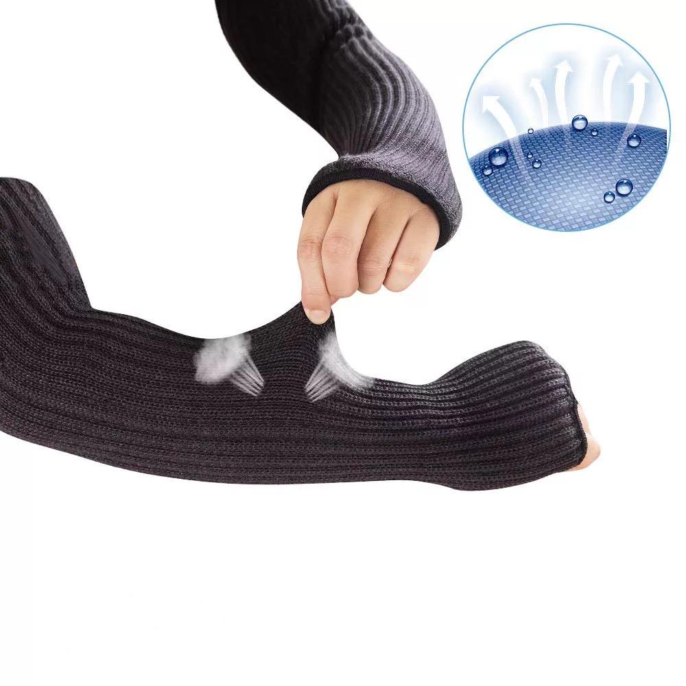 Нарукавники антипрорезные кевларовые Черный - фото 6 Нарукавники антипрорезные кевларовые Черный - фото 6