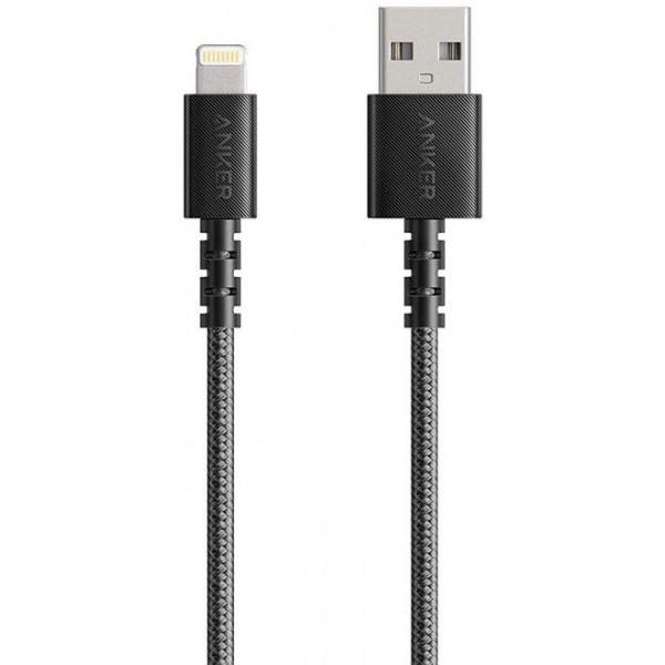 Кабель Anker Powerline Select+ Lightning 1.8 м Black (A8013H11)